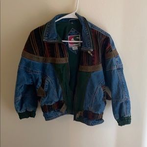 Cropped vintage Jean jacket